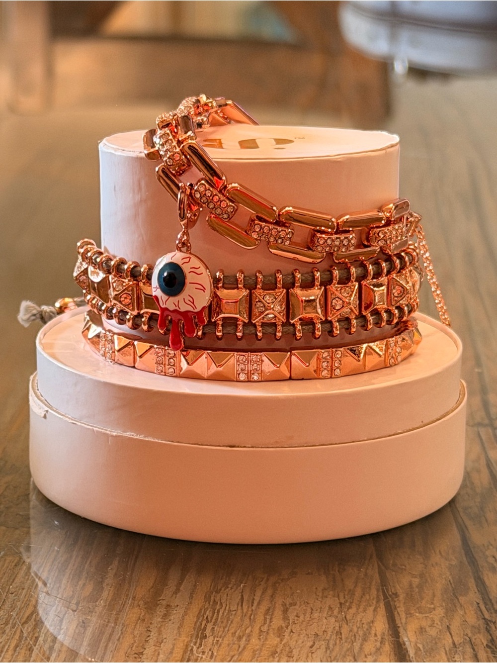 Bomb Party New! Halloween Stack with Eyeball Charm